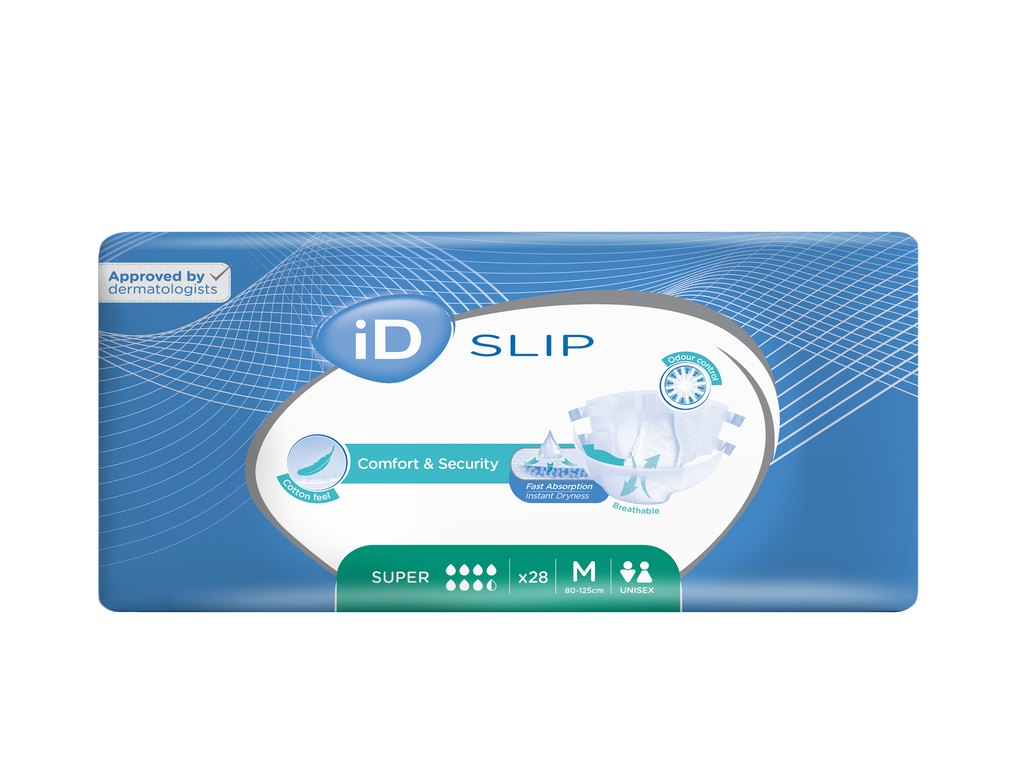 Identification Slips iD Slip Super - for managing moderate to heavy incontinence.
